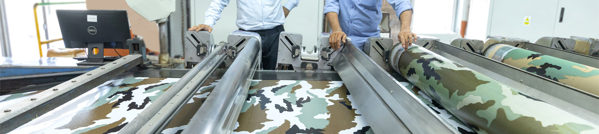 Kusumgar Textiles manufacturing military print technical fabrics